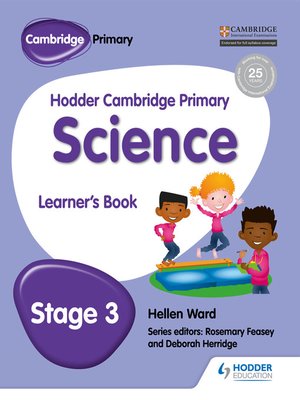cover image of Hodder Cambridge Primary Science Learner's Book 3